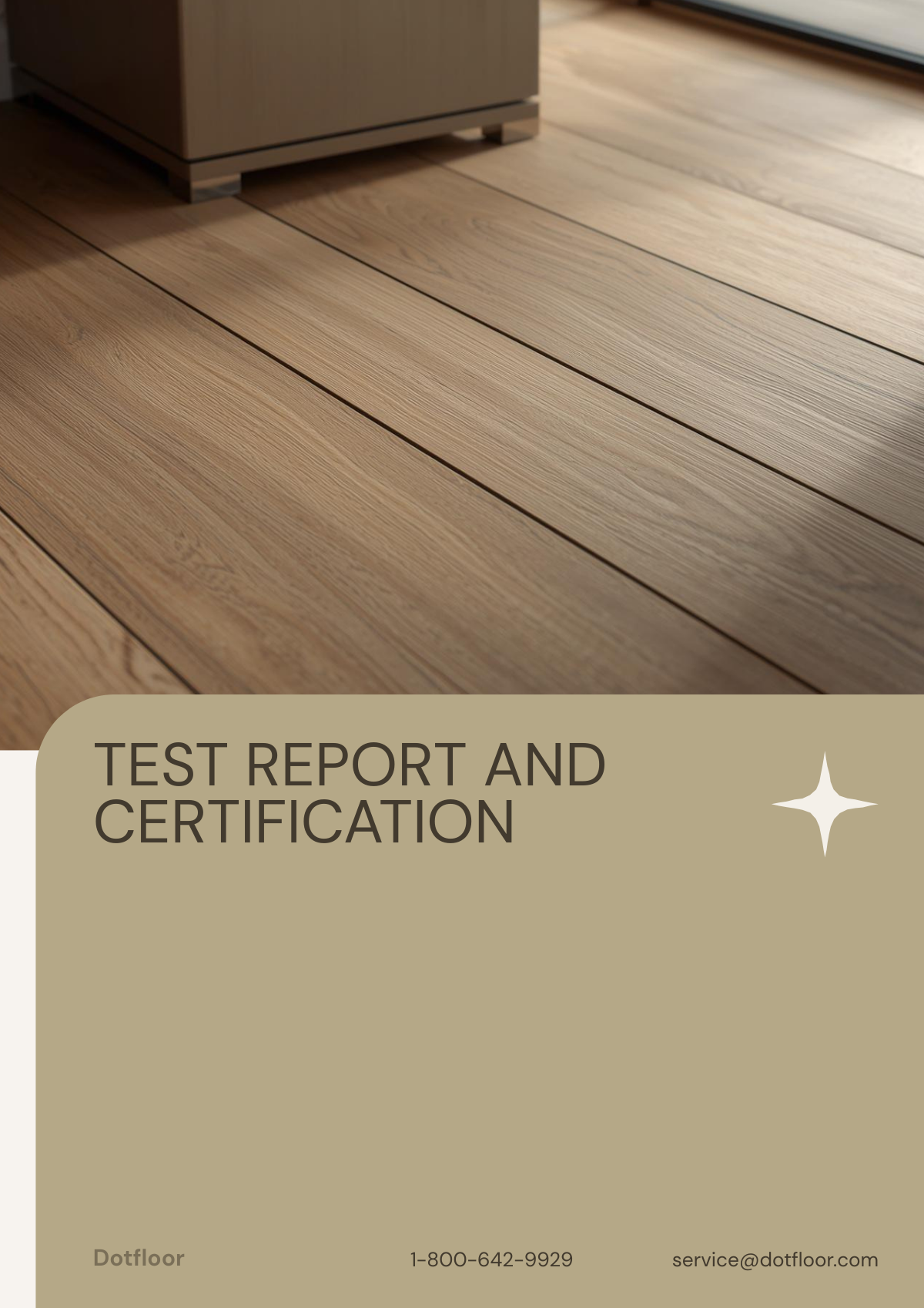 Test Report and Certification - Dotfloor