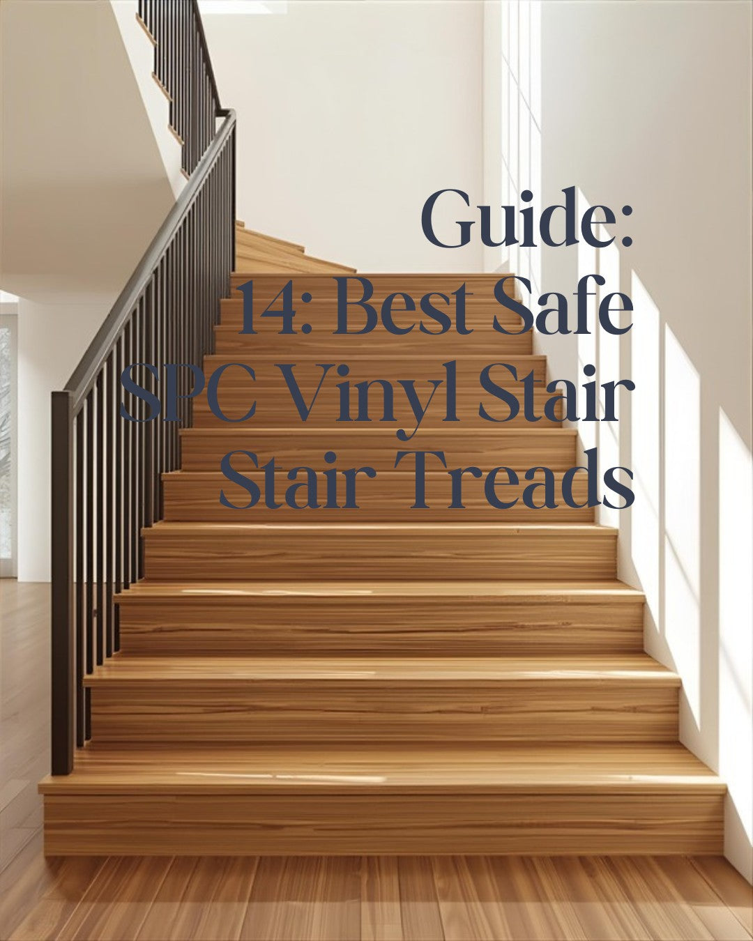 SPC vinyl stair treads - complete guide to staircase renovation