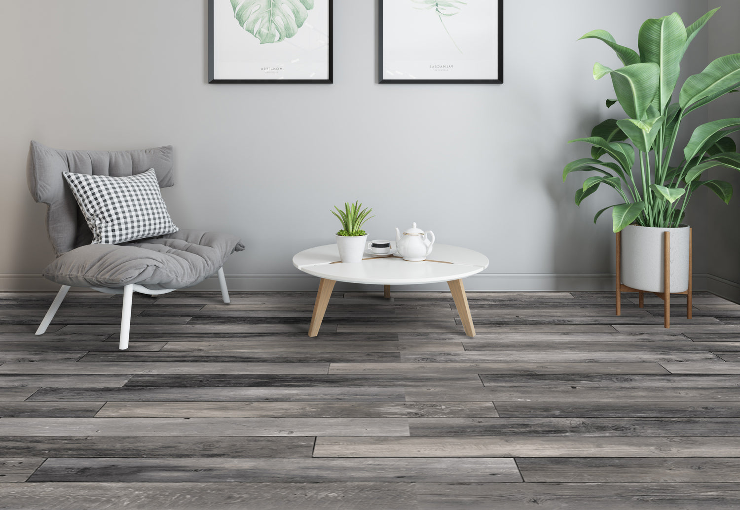 Installing vinyl flooring over wood flooring