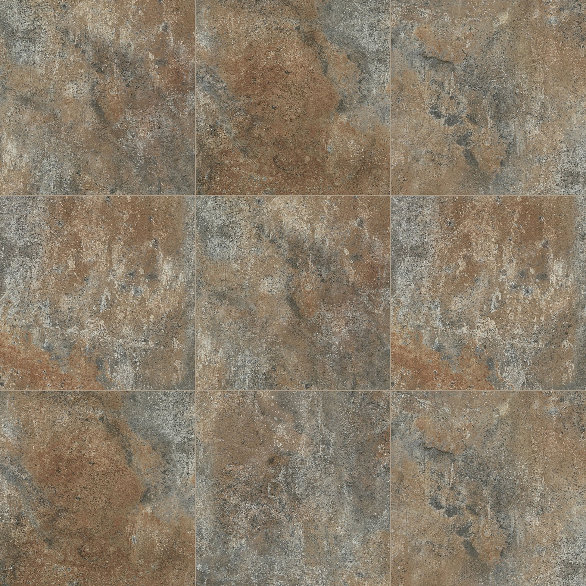 Rustic Earth -PEEL & STICK 150 Stick Vinyl Floor Tiles Self Adhesive Waterproof Clearance 12‘’ x 12‘’ - close-up view