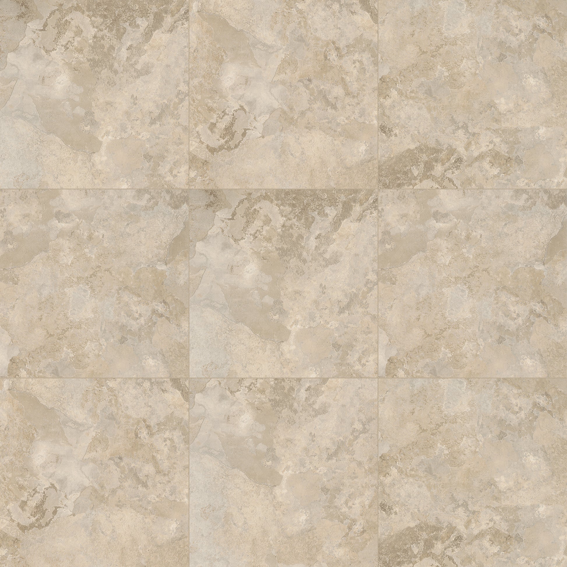 Silver Stream -PEEL & STICK 150 Stick Vinyl Floor Tiles Self Adhesive Waterproof Clearance 12‘’ x 12‘’ - close-up view