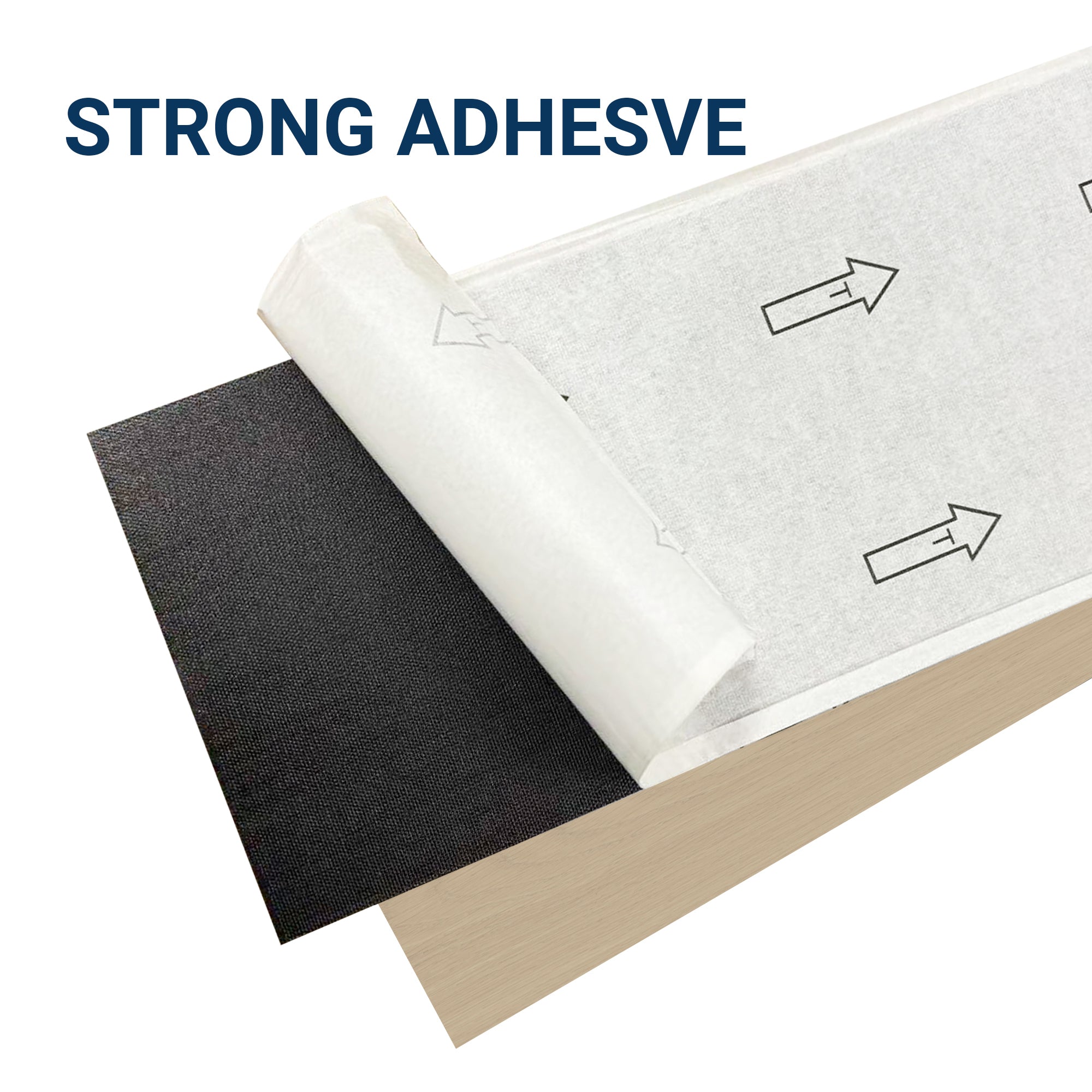 Pale Beige -PEEL & STICK 250 Laminate Floor Planks Waterproof Self Adhesive Wood Look Hard Core Tile 36''x6'' - texture de...