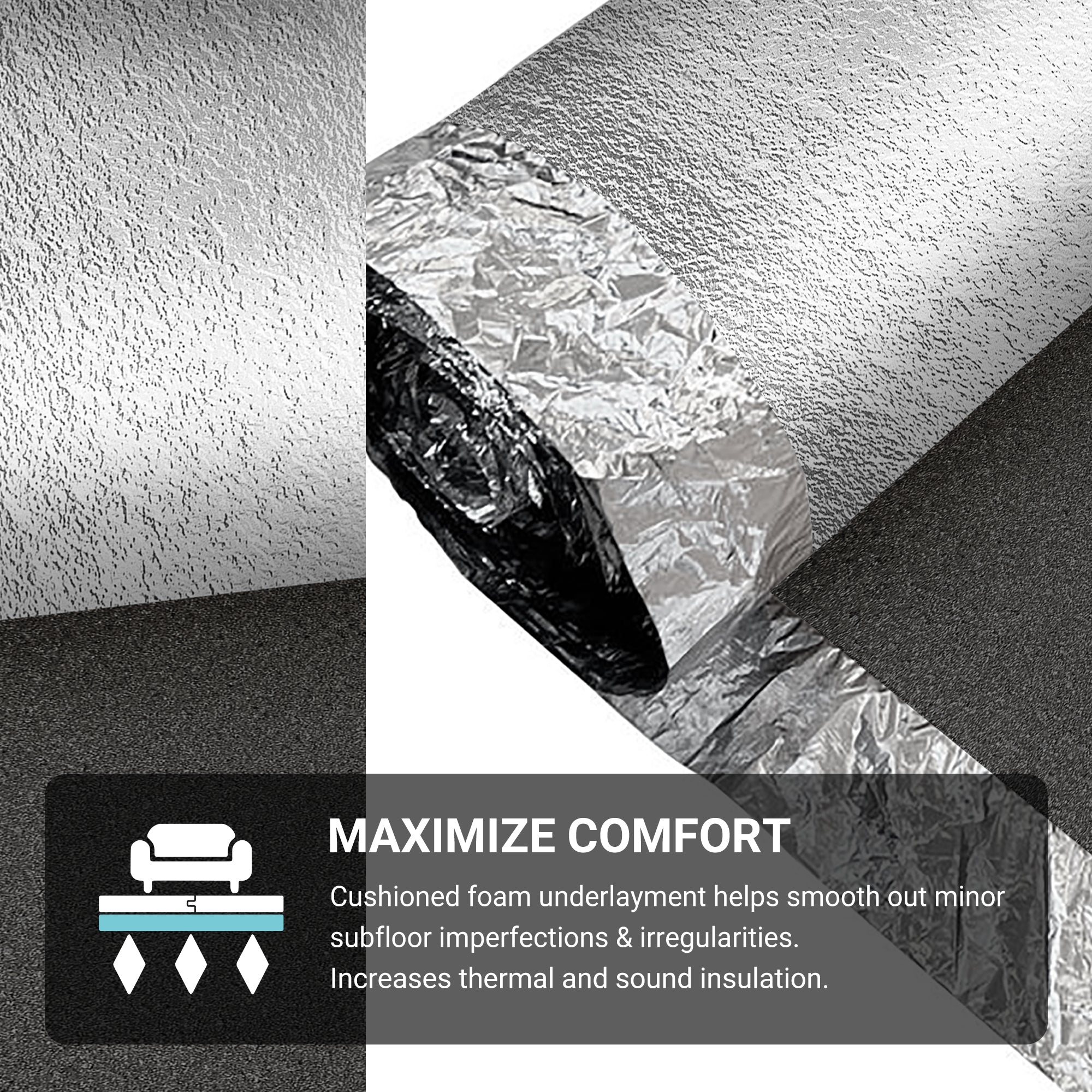 UltraDual Underlayment SL1 - close-up view