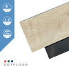 EMPIRE 402 Cream Teak 7.17” x 48” x 5 mm, 12 mil, - color swatch