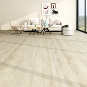 EMPIRE 402 Cream Teak 7.17” x 48” x 5 mm, 12 mil, IXPE BACK WOOD TEXTURE