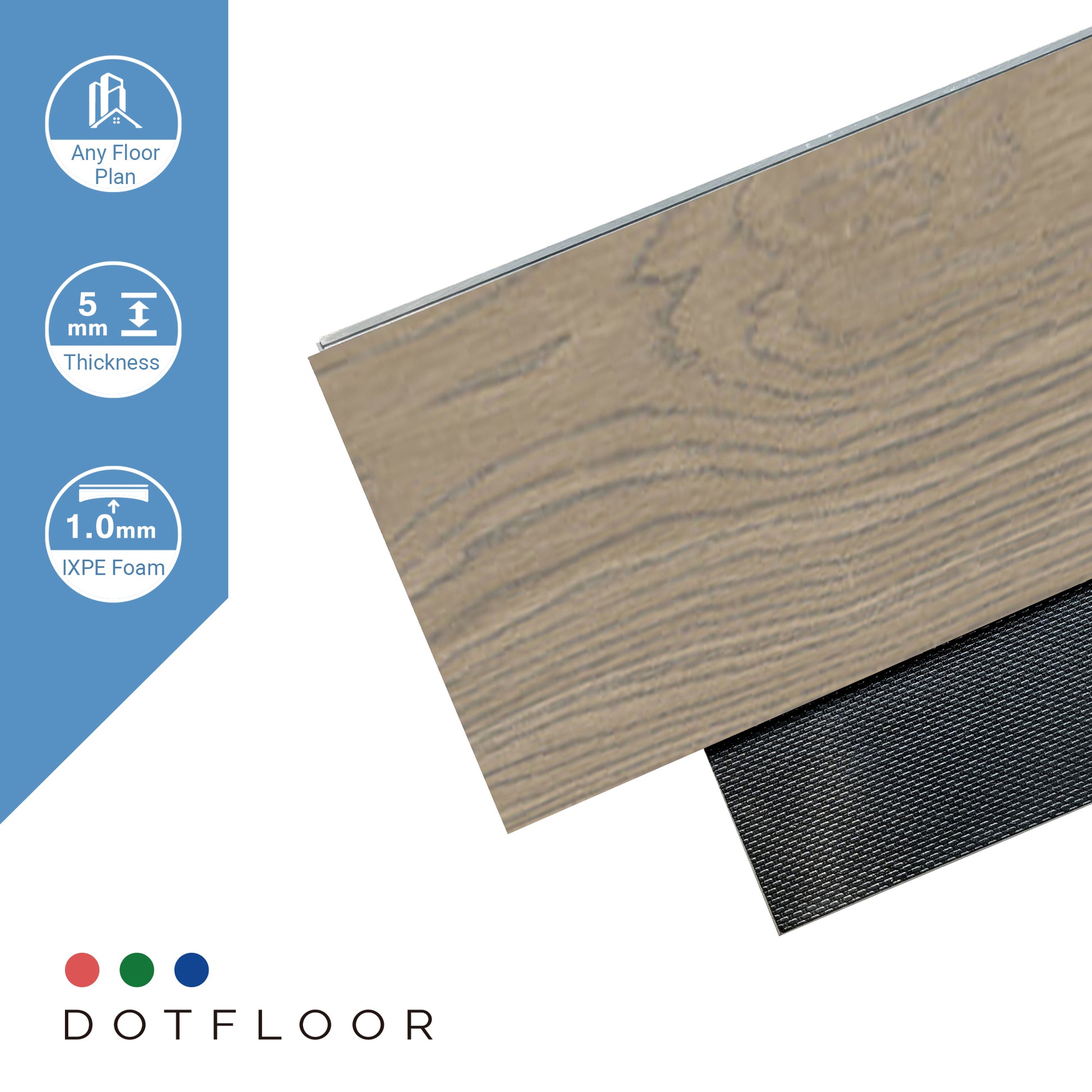 EMPIRE 402 Smoked Hickory 7.17” x 48” x 5 mm, 12 mil, - color swatch