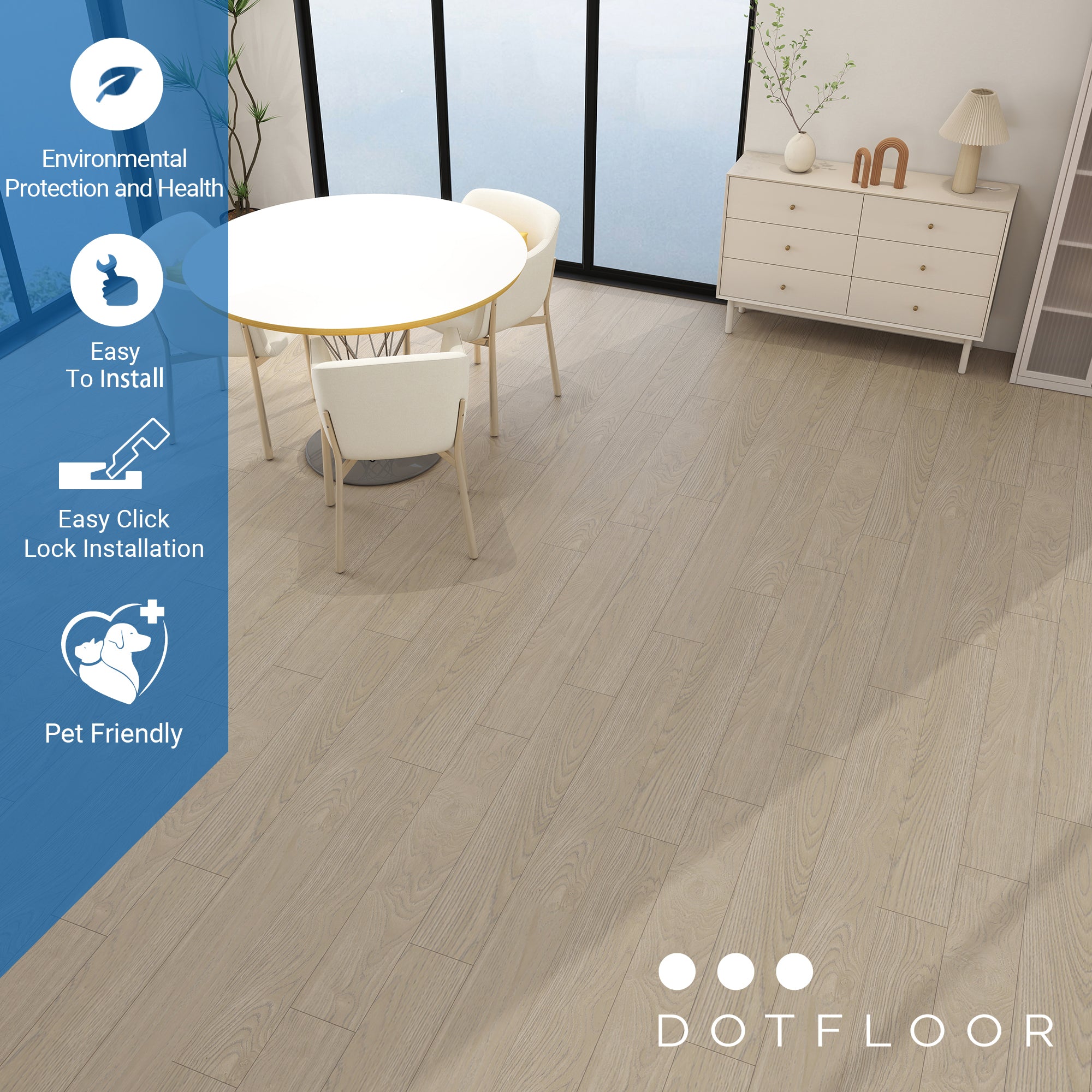 EMPIRE 402 Smoked Hickory 7.17” x 48” x 5 mm, 12 mil, IXPE BACK WOOD TEXTURE