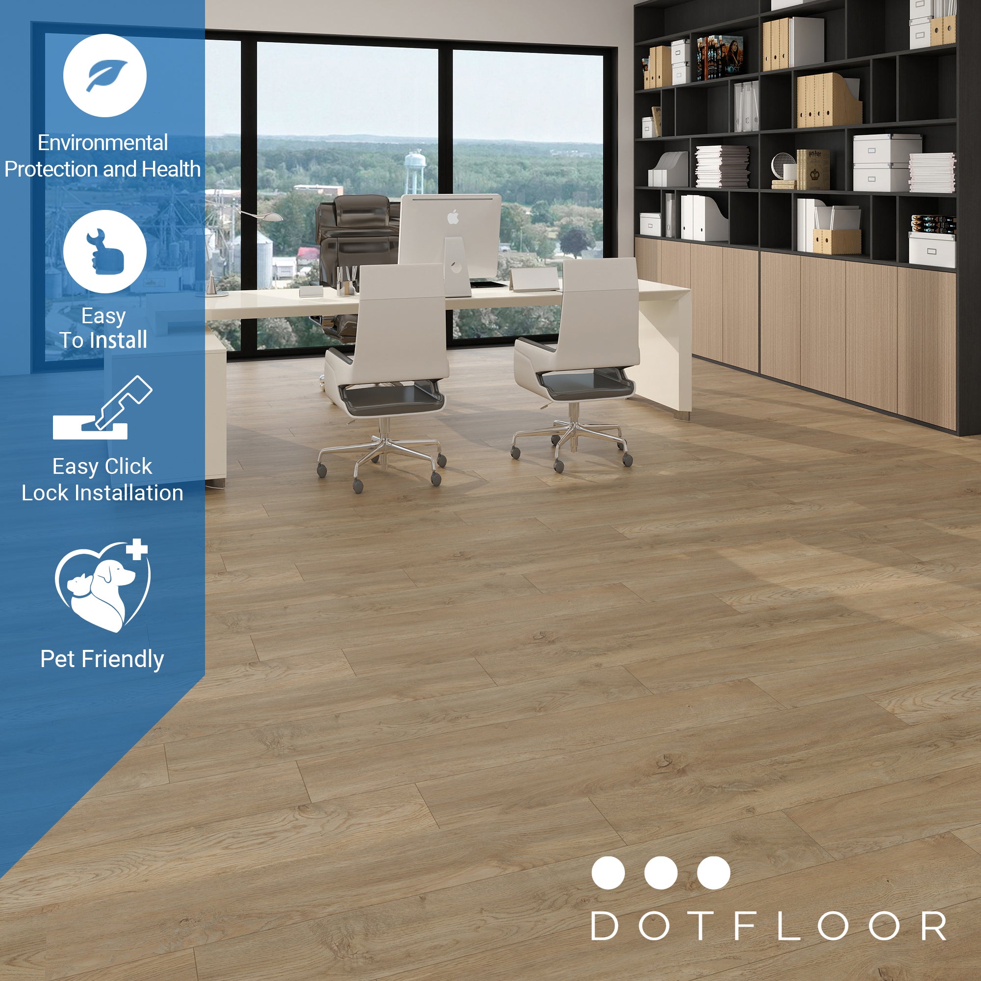 EMPIRE 402 Hard Maple 7.17” x 48” x 5 mm, 12 mil, IXPE BACK WOOD TEXTURE