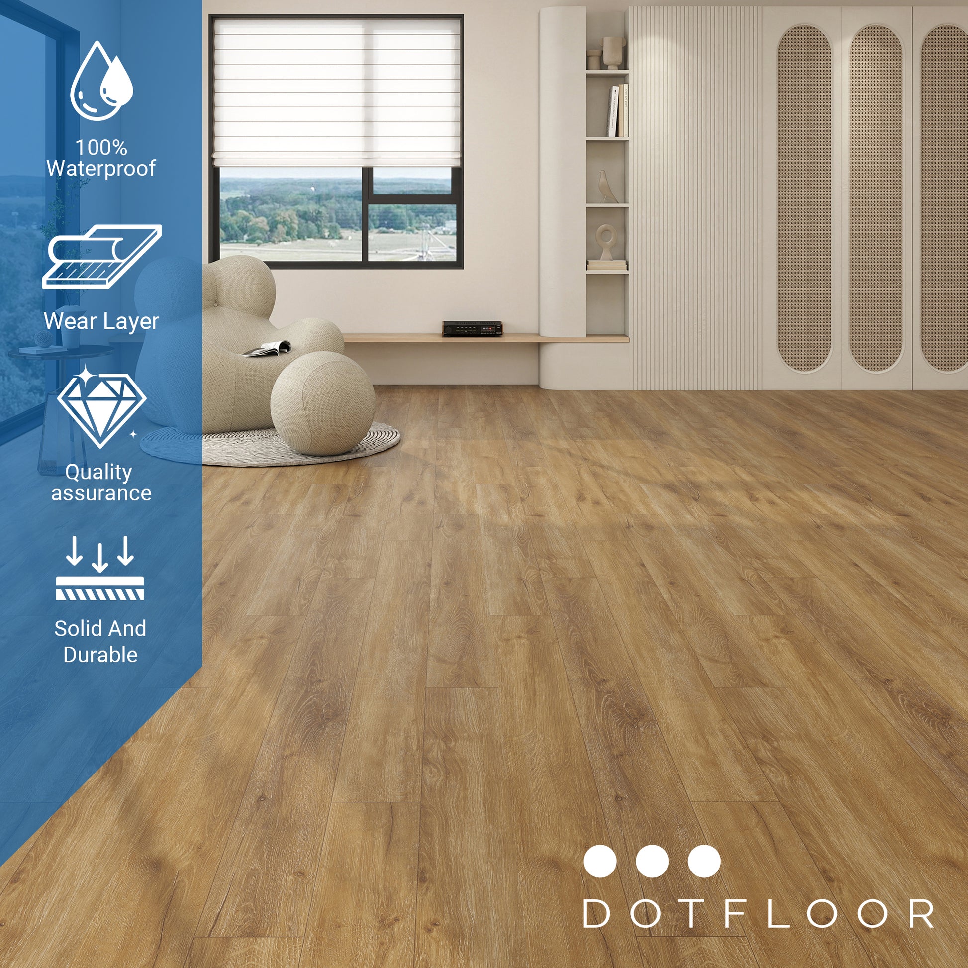 Empire 402 Capital Medium 7.17” x 48” x 5 mm, 12 mil, - texture detail