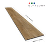 Empire 402 Capital Medium 7.17” x 48” x 5 mm, 12 mil, - side view