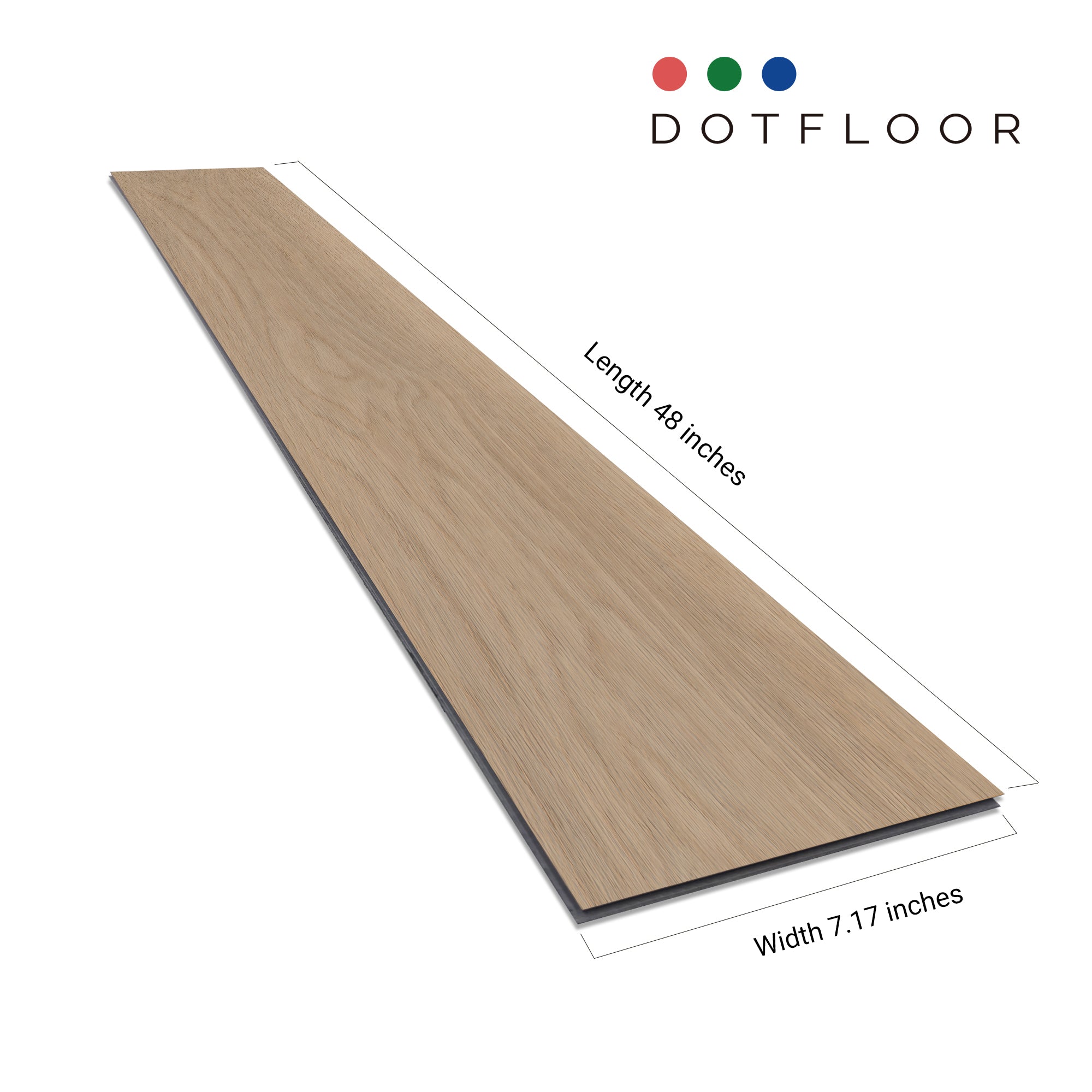 Empire 402 Yellow Pine 7.17” x 48” x 5 mm, 12 mil, - side view