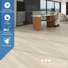 EMPIRE 402 White Birch 7.17” x 48” x 5 mm, 12 mil, - installed room view