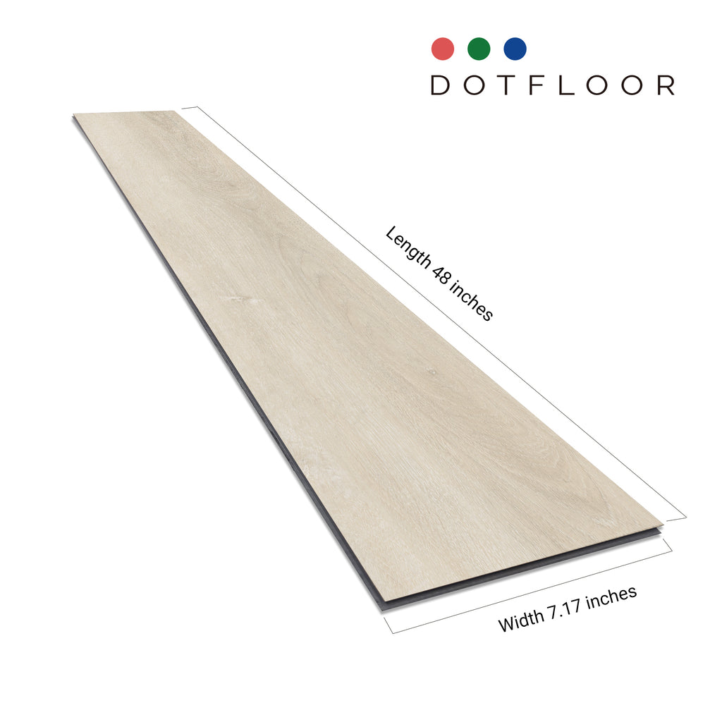 EMPIRE 402 White Birch 7.17” x 48” x 5 mm, 12 mil, - side view