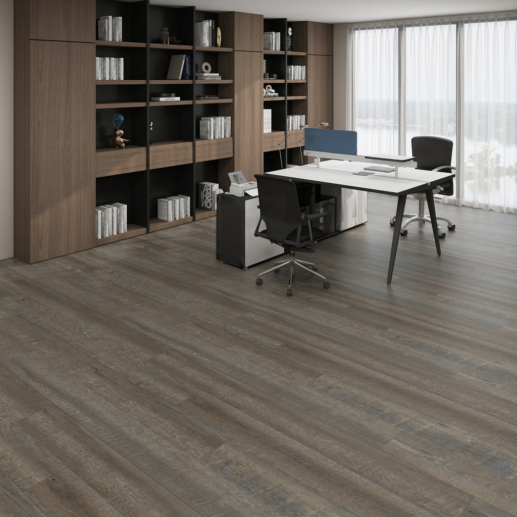NEW PARLIAMENT 605 Aged Wood RIGID CORE 7.17” x 48” x 6 mm, 20 mil, - product image