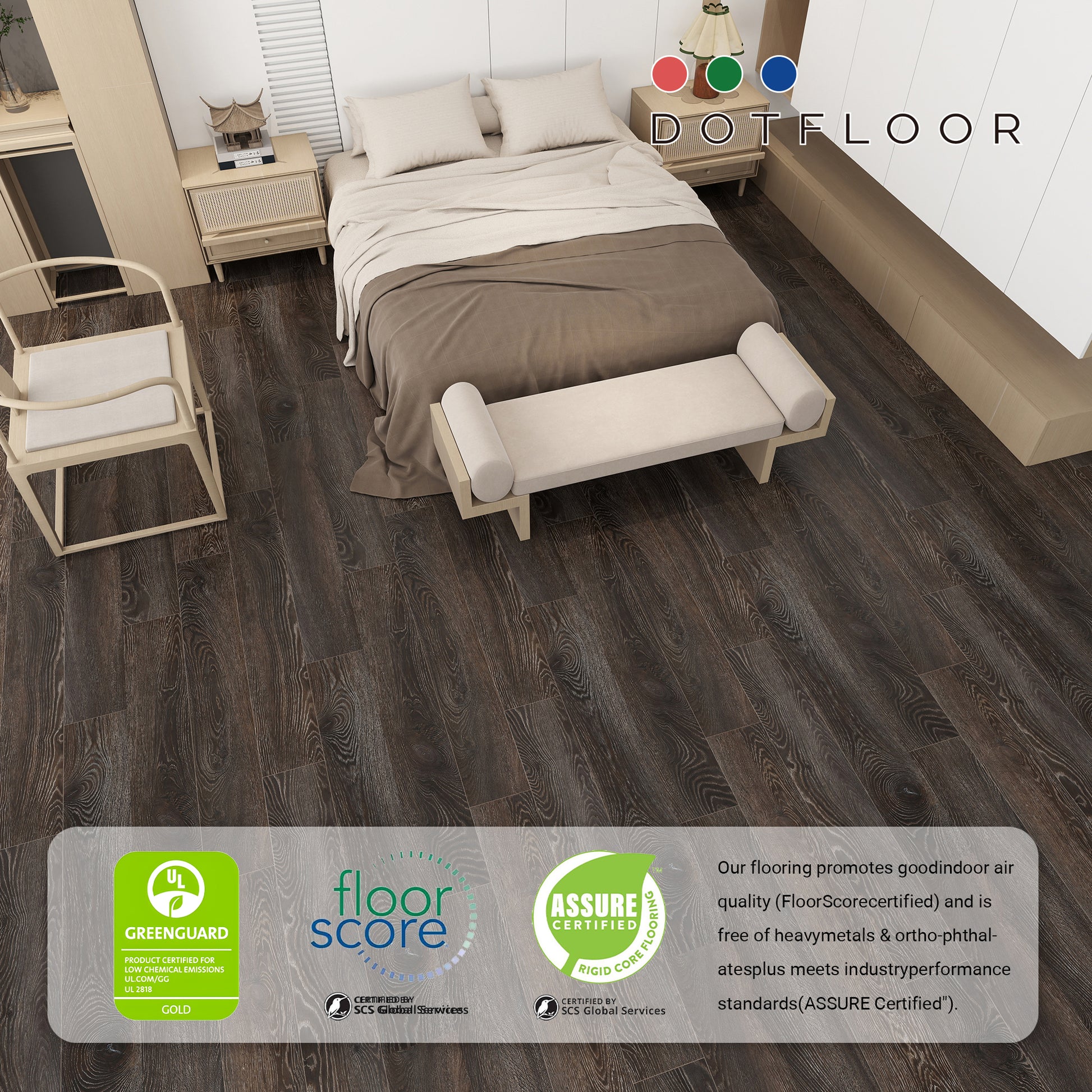 NEW PARLIAMENT 605 Straight Oak RIGID CORE 7.17*48*6mm, 20 mil, - packaging