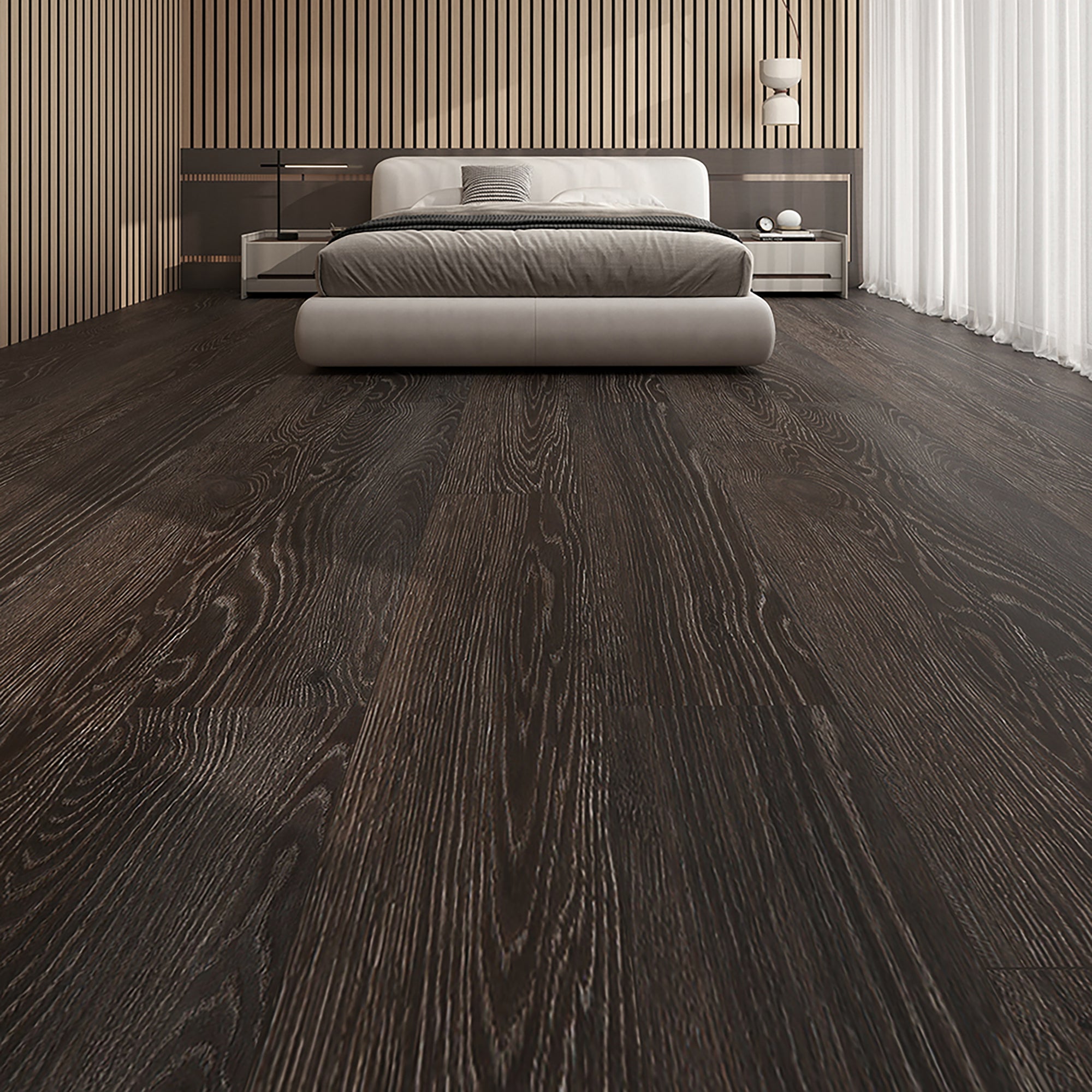 NEW PARLIAMENT 605 Straight Oak RIGID CORE 7.17*48*6mm, 20 mil, IXPE BACK WOOD TEXTURE