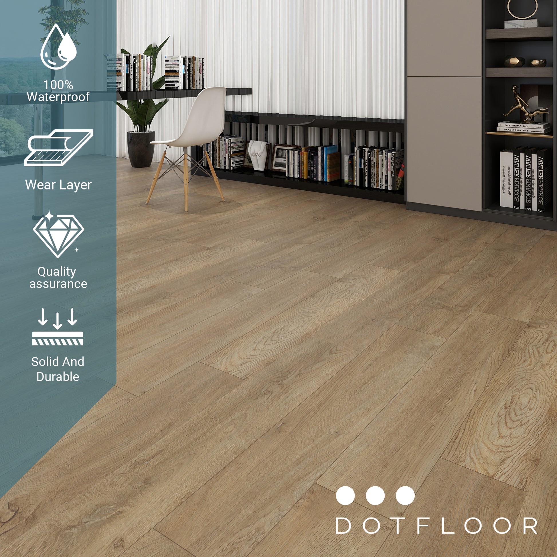 New Parliament 605 Hard Maple 7.17” x 48” x 6 mm, 20 mil, - texture detail