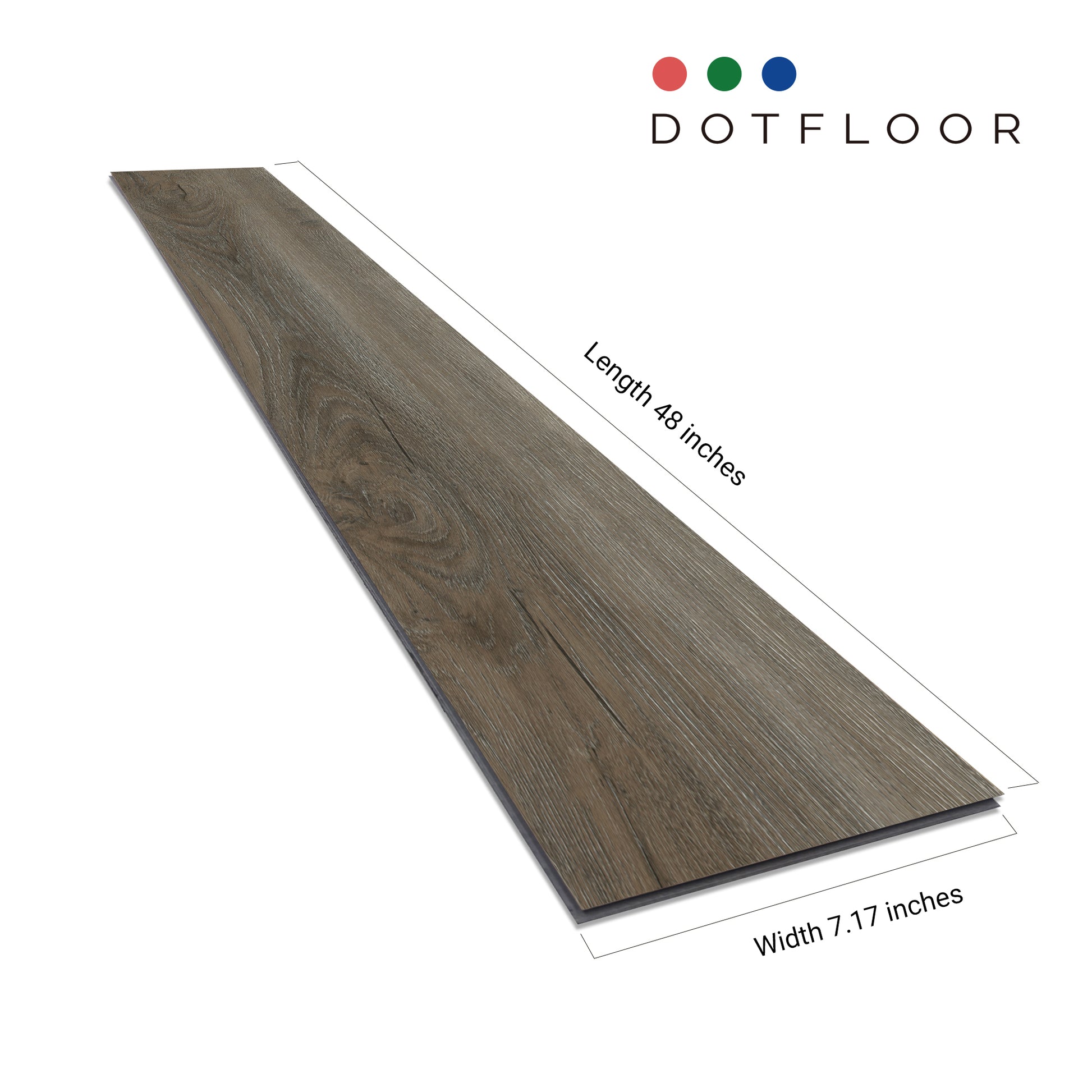 NEW PARLIAMENT 605 NOFOLK OAK RIGID CORE 7.17*48*6mm, 20 mil, - side view