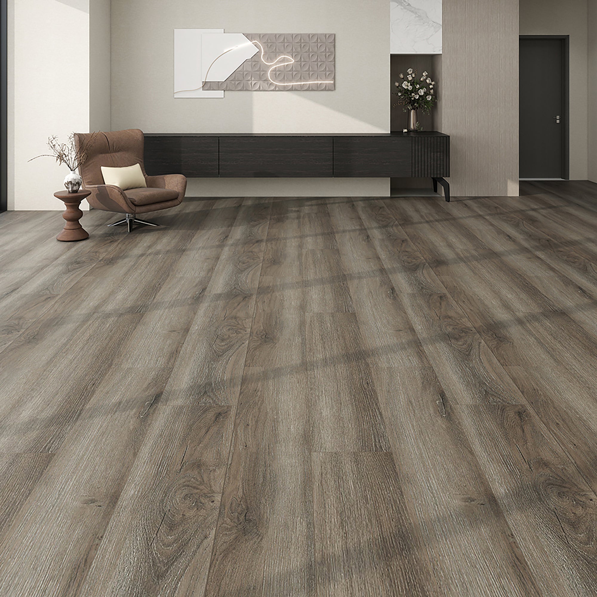 NEW PARLIAMENT 605 NOFOLK OAK RIGID CORE 7.17*48*6mm, 20 mil, IXPE BACK WOOD TEXTURE