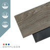 NEW PARLIAMENT 605 SMOKED HICKORY RIGID CORE 7.17*48*6mm, 20 mil, - color swatch