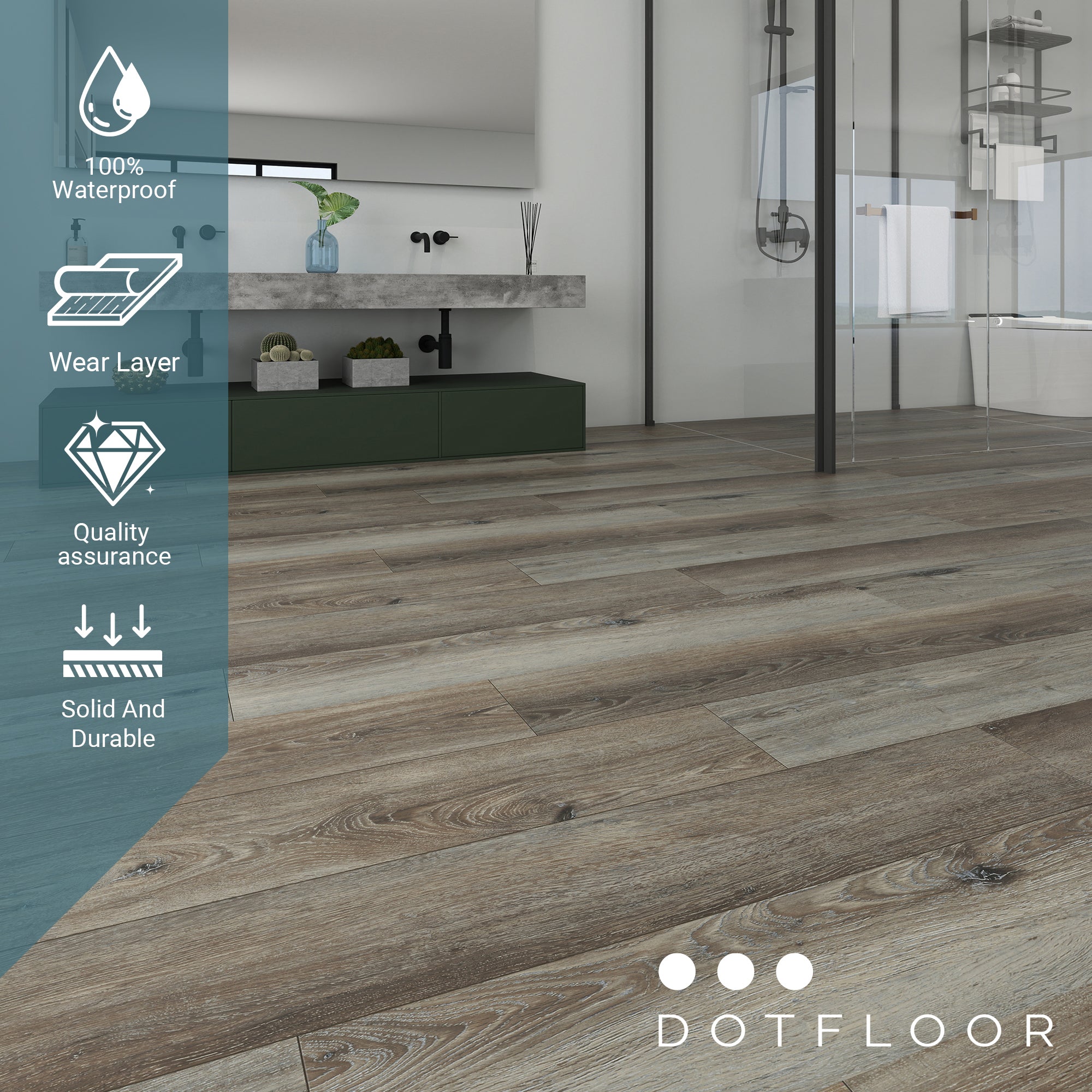 NEW PARLIAMENT 605 SMOKED HICKORY RIGID CORE 7.17*48*6mm, 20 mil, - texture detail