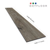NEW PARLIAMENT 605 SMOKED HICKORY RIGID CORE 7.17*48*6mm, 20 mil, - side view