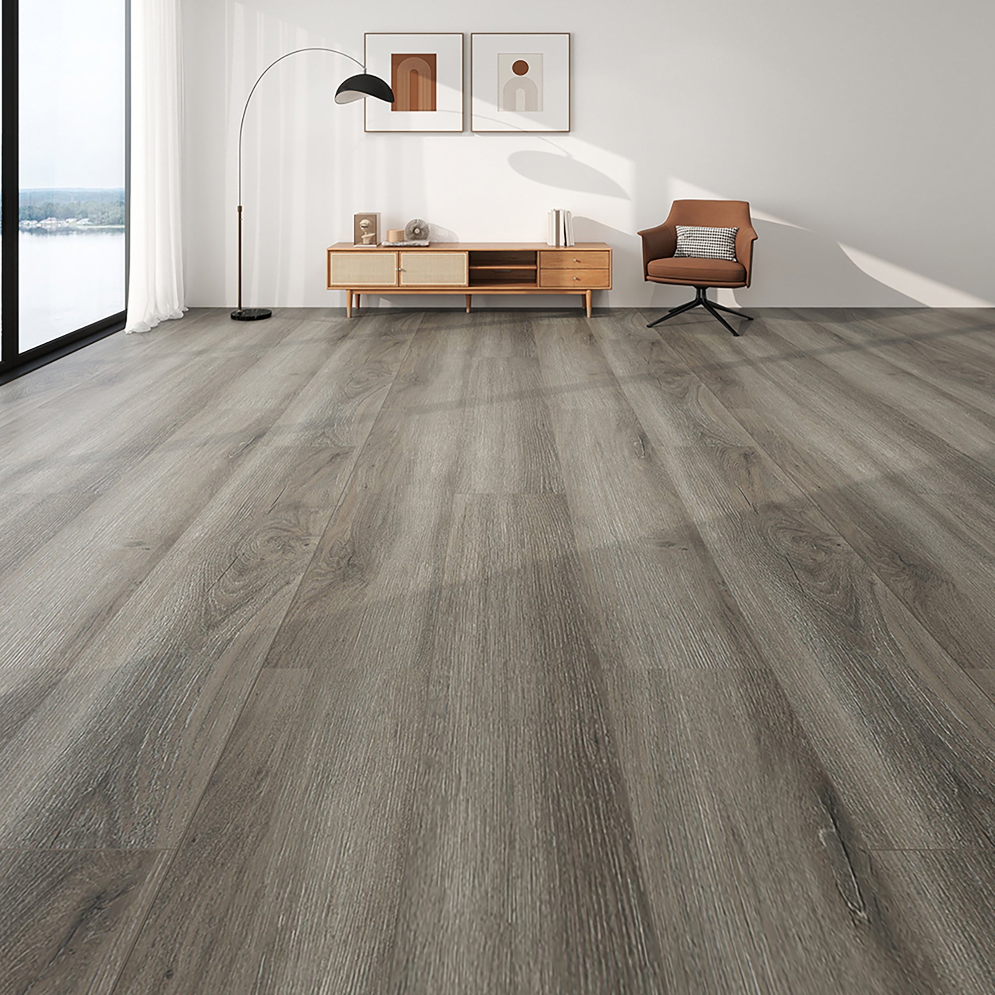 NEW PARLIAMENT 605 SMOKED HICKORY RIGID CORE 7.17*48*6mm, 20 mil, IXPE BACK WOOD TEXTURE