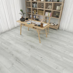 NEW PARLIAMENT 605 Light Oak RIGID CORE 7.17” x 48” x 6 mm, 20 mil, IXPE BACK WOOD TEXTURE