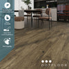 NEW PARLIAMENT 605 Oaktree Brown RIGID CORE 7.17*48*6mm, 20 mil, - installed room view