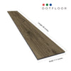 NEW PARLIAMENT 605 Oaktree Brown RIGID CORE 7.17*48*6mm, 20 mil, - side view