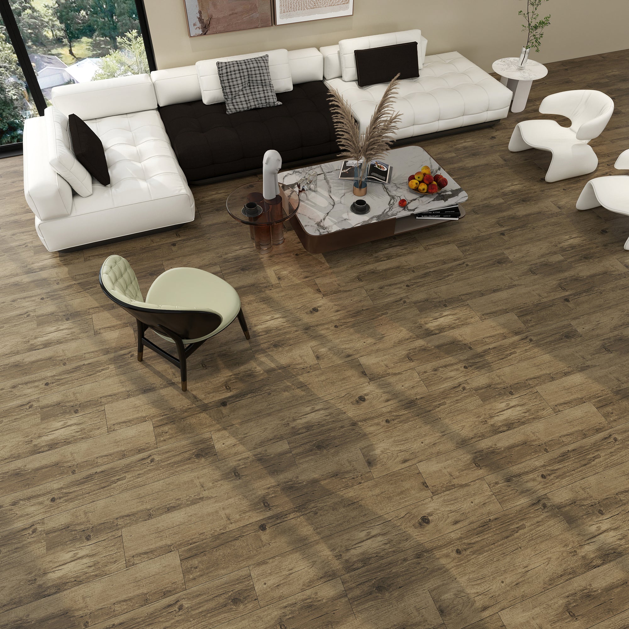 NEW PARLIAMENT 605 Oaktree Brown RIGID CORE 7.17*48*6mm, 20 mil, IXPE BACK WOOD TEXTURE