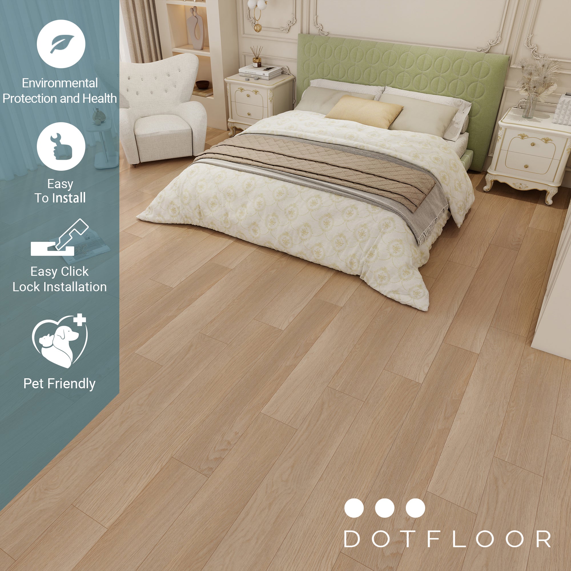 NEW PARLIAMENT 605 Yellow Pine RIGID CORE 7.17” x 48” x 6 mm, 20 mil, IXPE BACK WOOD TEXTURE