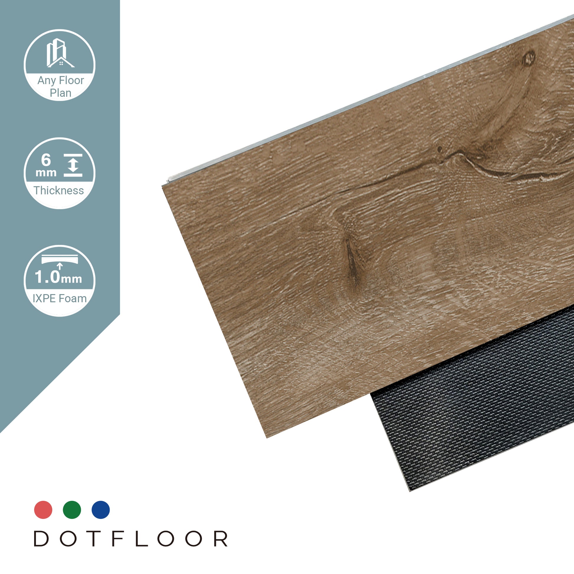 NEW PARLIAMENT 605 Autumn Oak 7.17*48*6mm, 20 mil, - color swatch