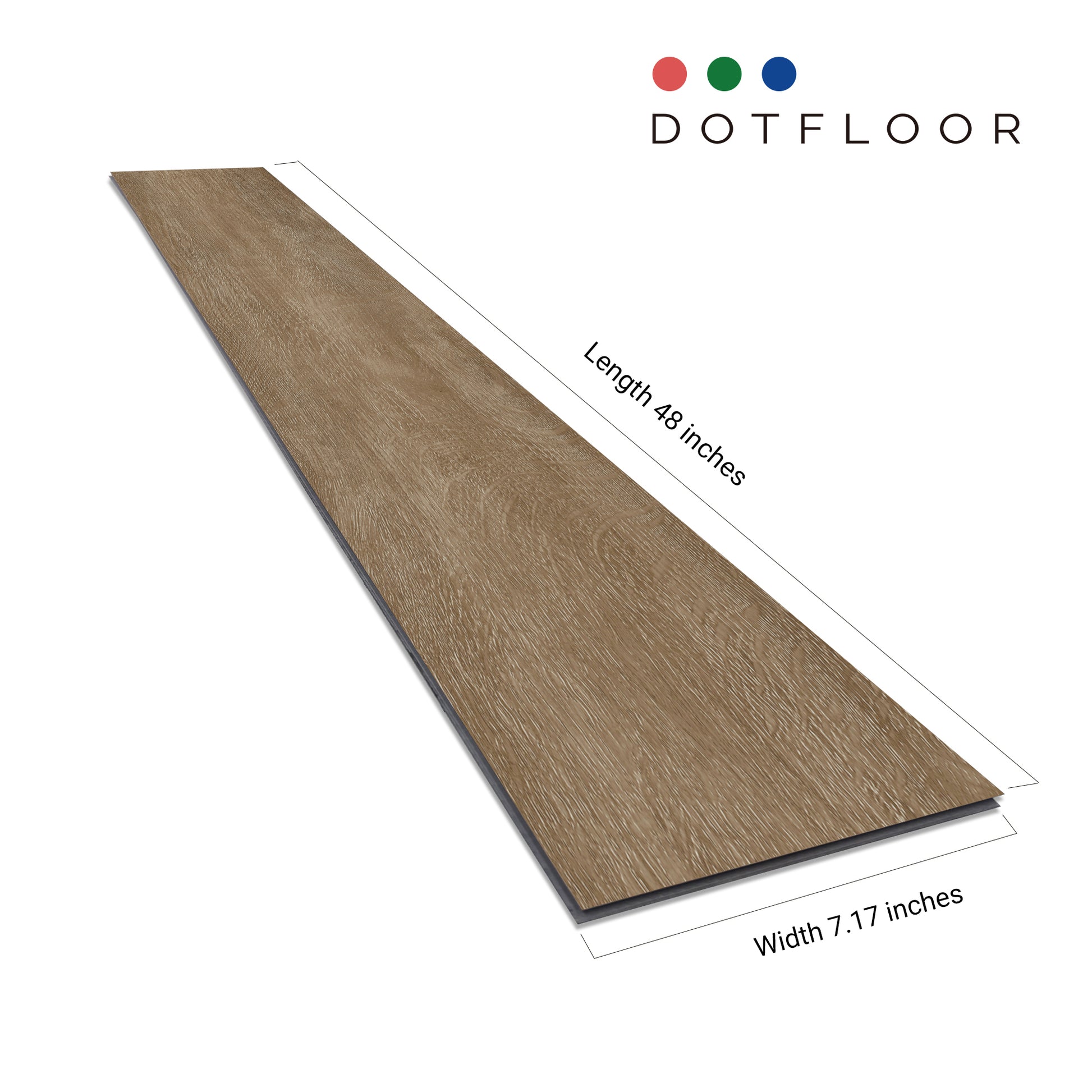 NEW PARLIAMENT 605 Autumn Oak 7.17*48*6mm, 20 mil, - side view