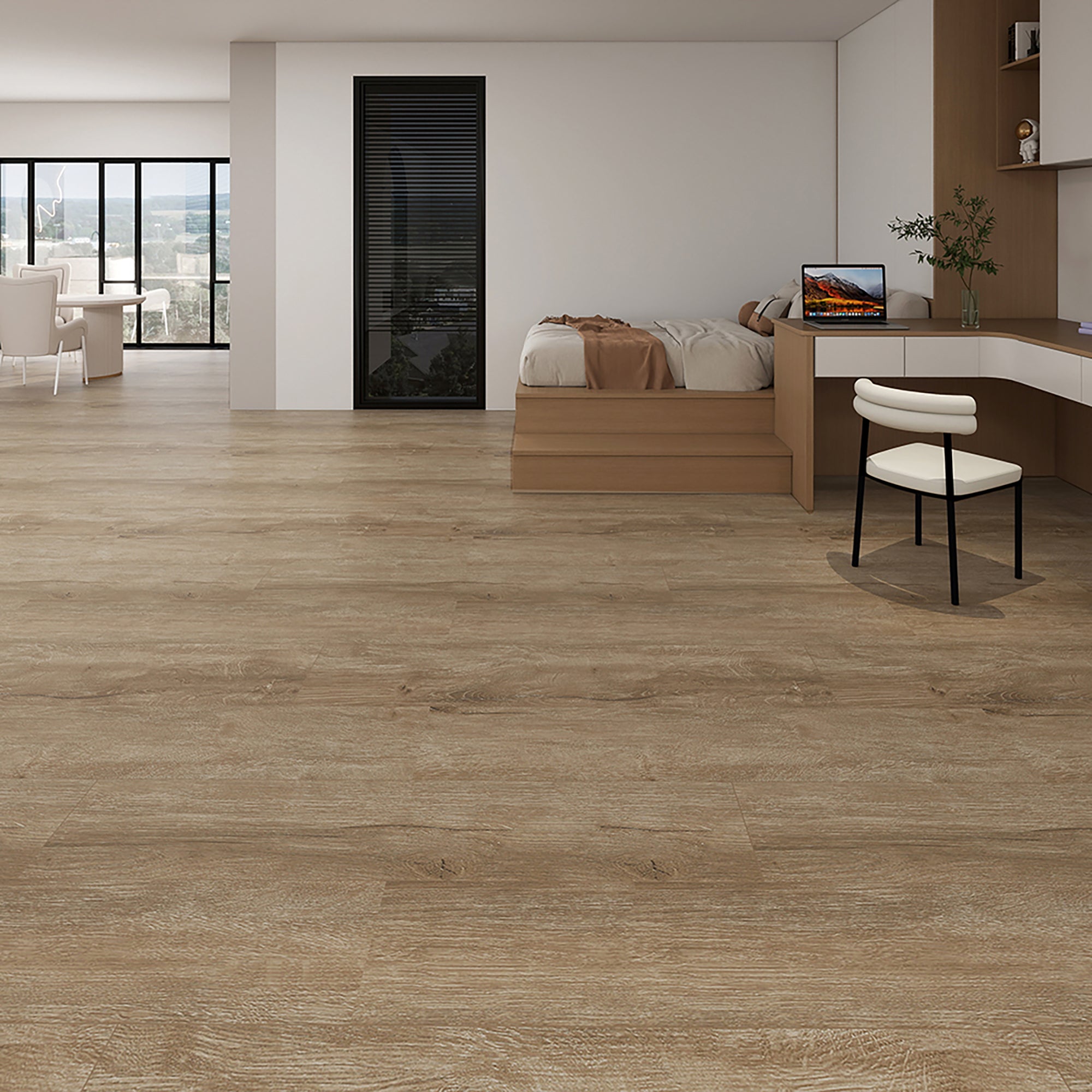 NEW PARLIAMENT 605 Autumn Oak 7.17*48*6mm, 20 mil, IXPE BACK WOOD TEXTURE