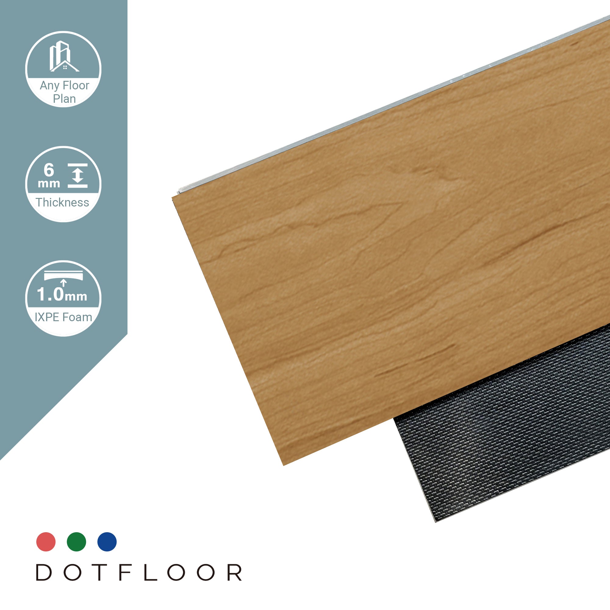 NEW PARLIAMENT 605 Maple Light RIGID CORE 7.17” x 48” x 6 mm, 20 mil, - color swatch