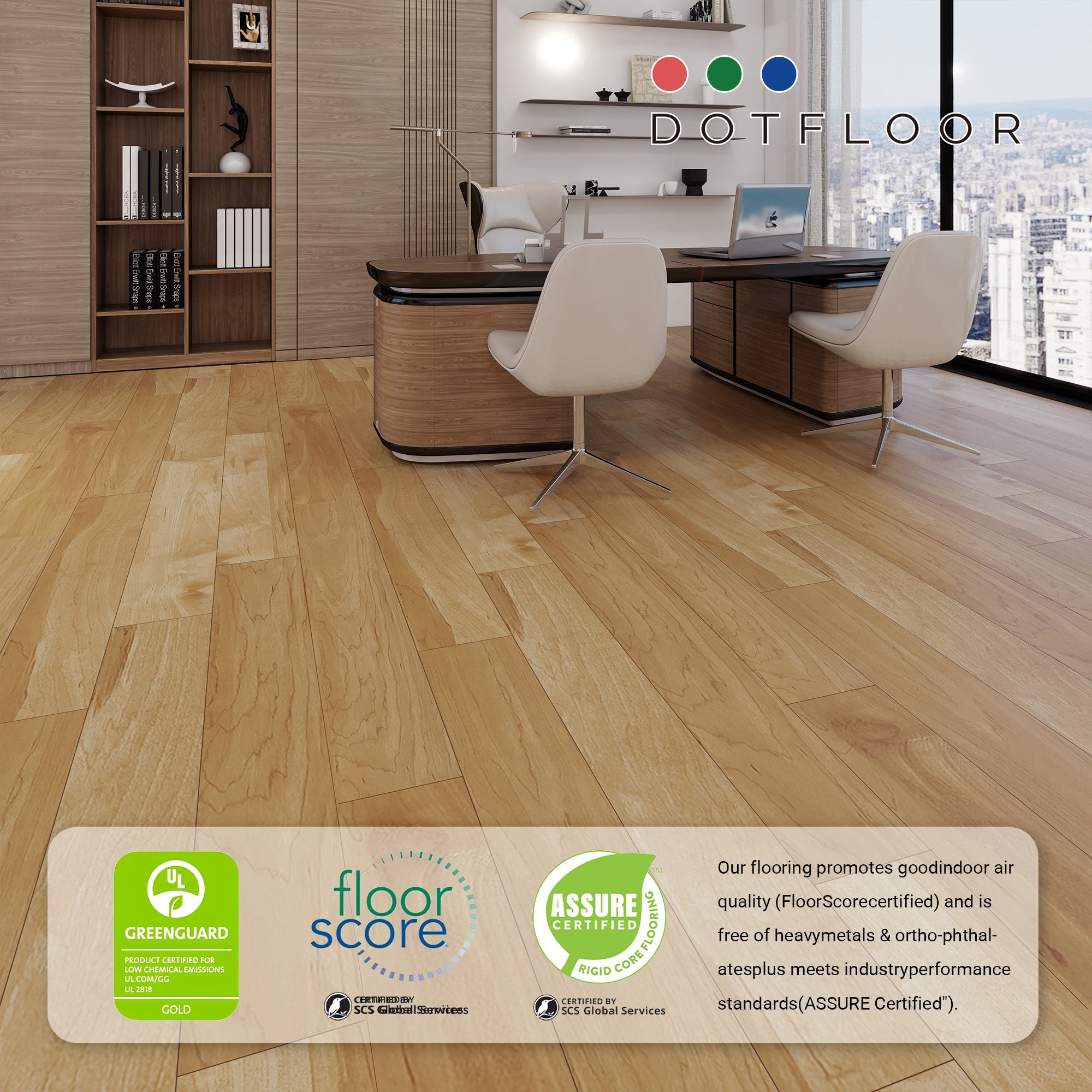 NEW PARLIAMENT 605 Maple Light RIGID CORE 7.17” x 48” x 6 mm, 20 mil, - packaging