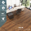 NEW PARLIAMENT 605 Rosewood RIGID CORE 7.17” x 48” x 6 mm, 20 mil, - installed room view