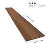 NEW PARLIAMENT 605 Rosewood RIGID CORE 7.17” x 48” x 6 mm, 20 mil, - side view