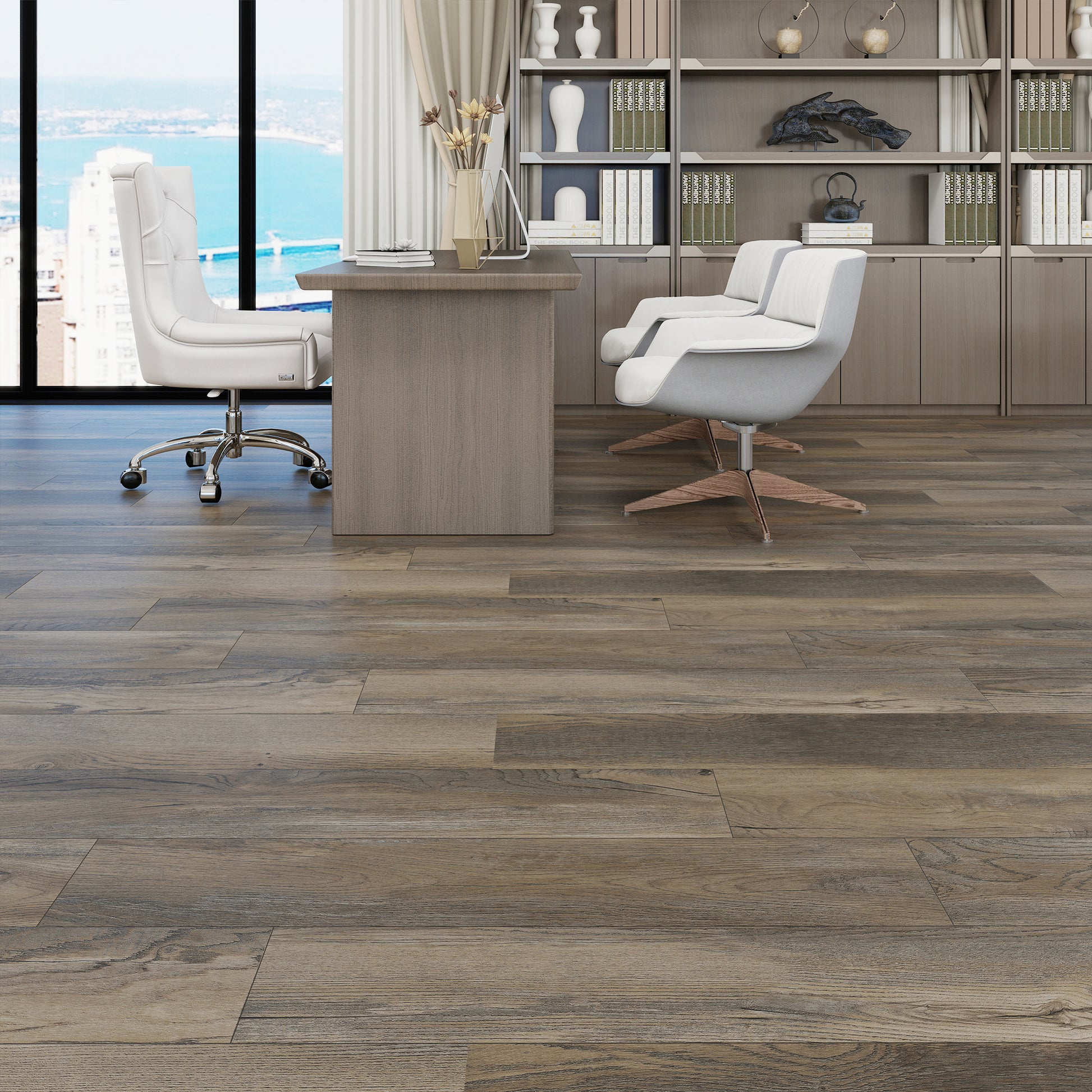 NEW PARLIAMENT 610 Dusk Grain 9” x 60” x 6.5 mm, 22 mil, Klein Blue IXPE 1.5 mm - product image