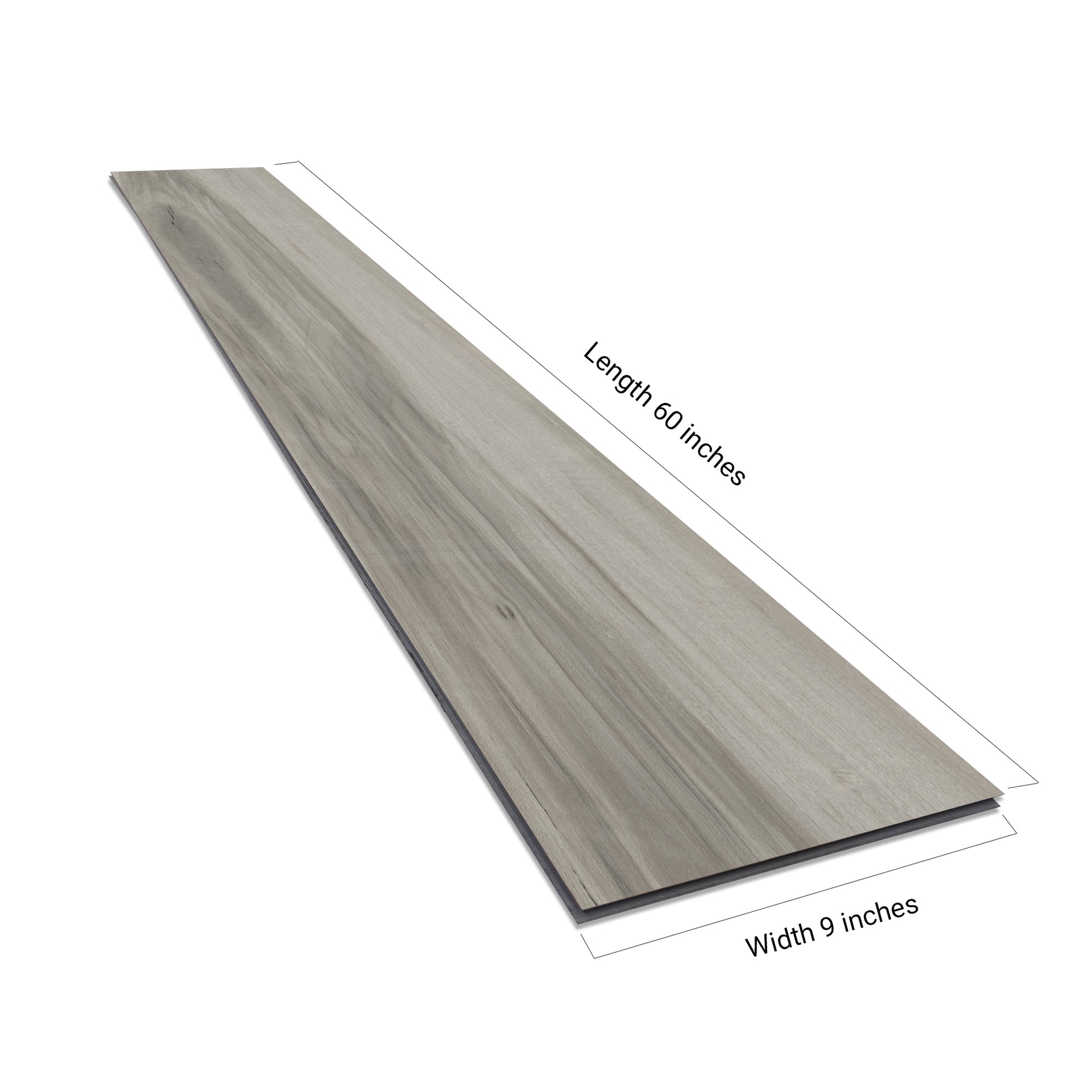 NEW PARLIAMENT 610 Ethereal Plank 9” x 60” x 6.5 mm, 22 mil, Klein Blue IXPE 1.5 mm - side view