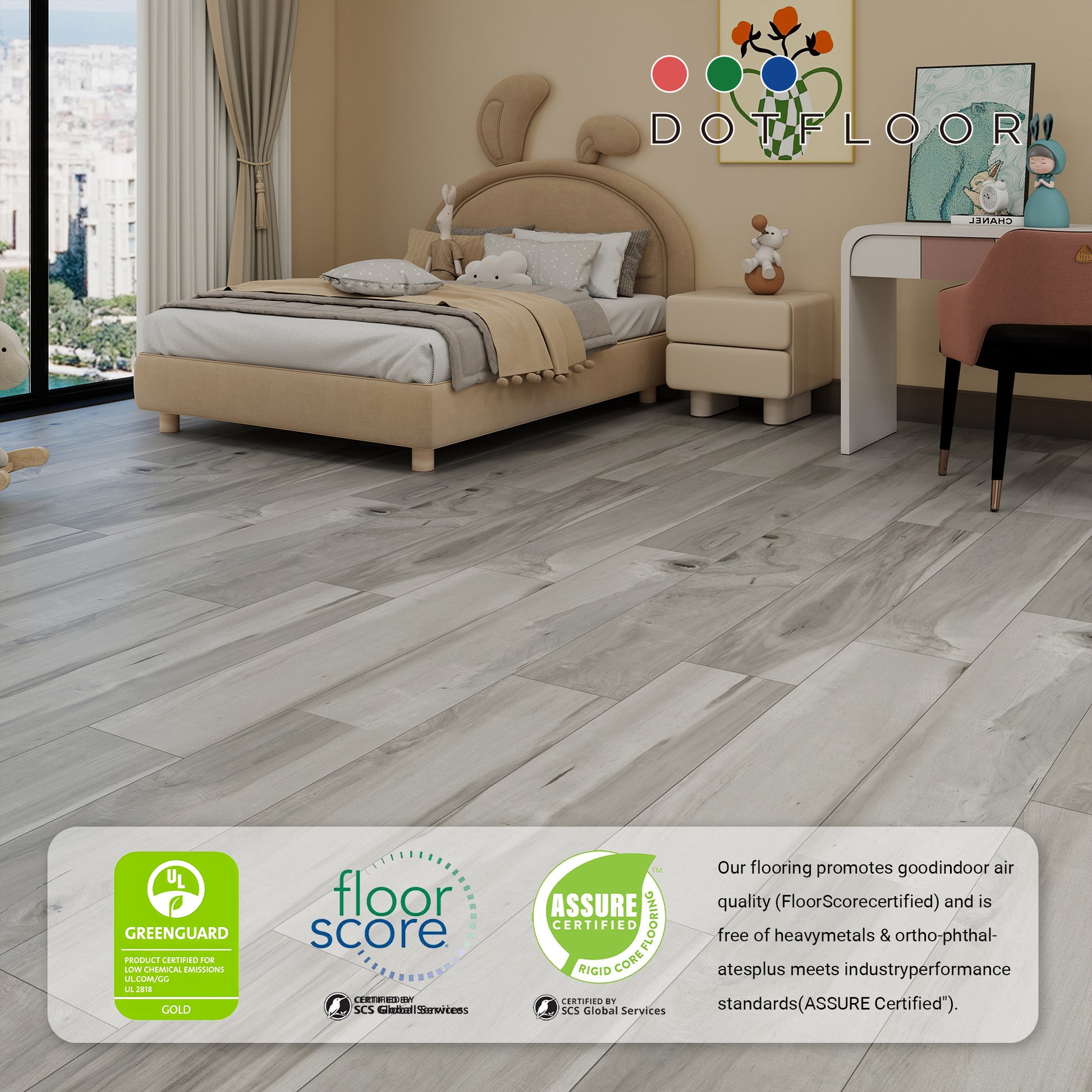 NEW PARLIAMENT 610 Ethereal Plank 9” x 60” x 6.5 mm, 22 mil, Klein Blue IXPE 1.5 mm - packaging