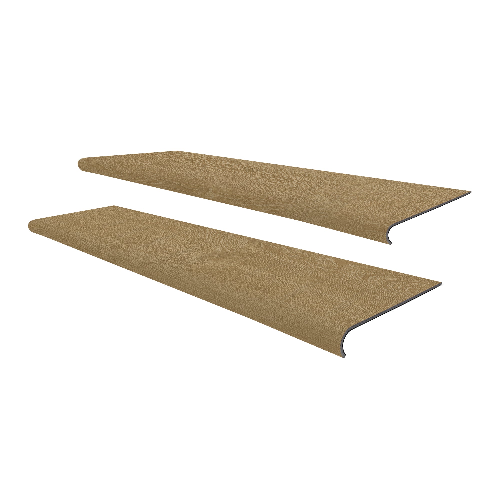 Stair Tread Molding Round White Nights 48''*12.2''*8mm