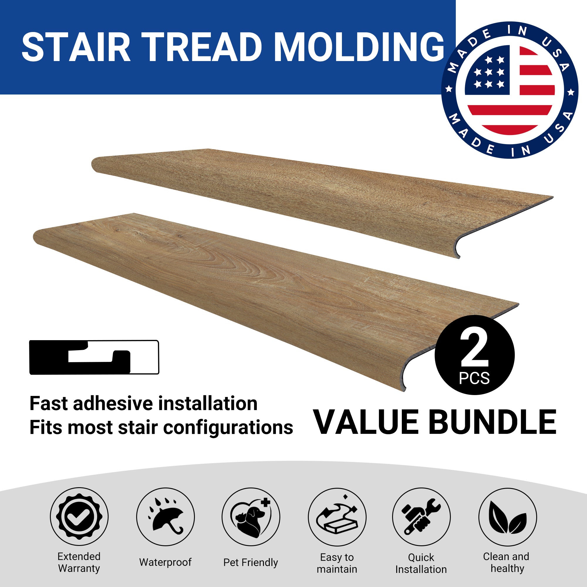 Stair Tread Perfect-Match-Trims New Parliament 810