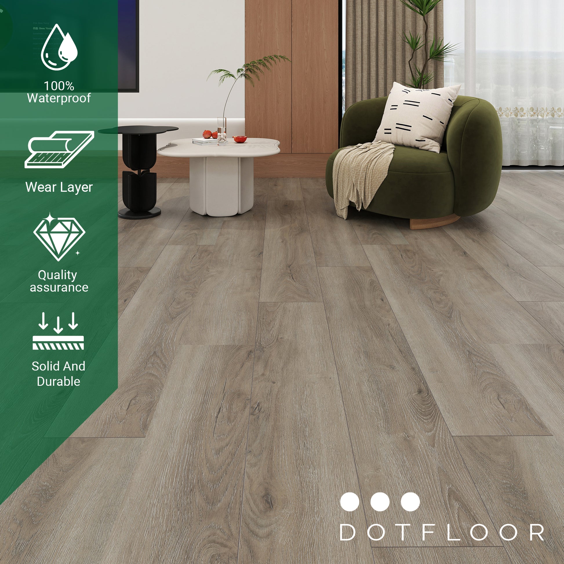 NEW PARLIAMENT 810 Verbier Festival 30mil RIGID CORE 62.6''*9''*8mm, Klein Blue - texture detail