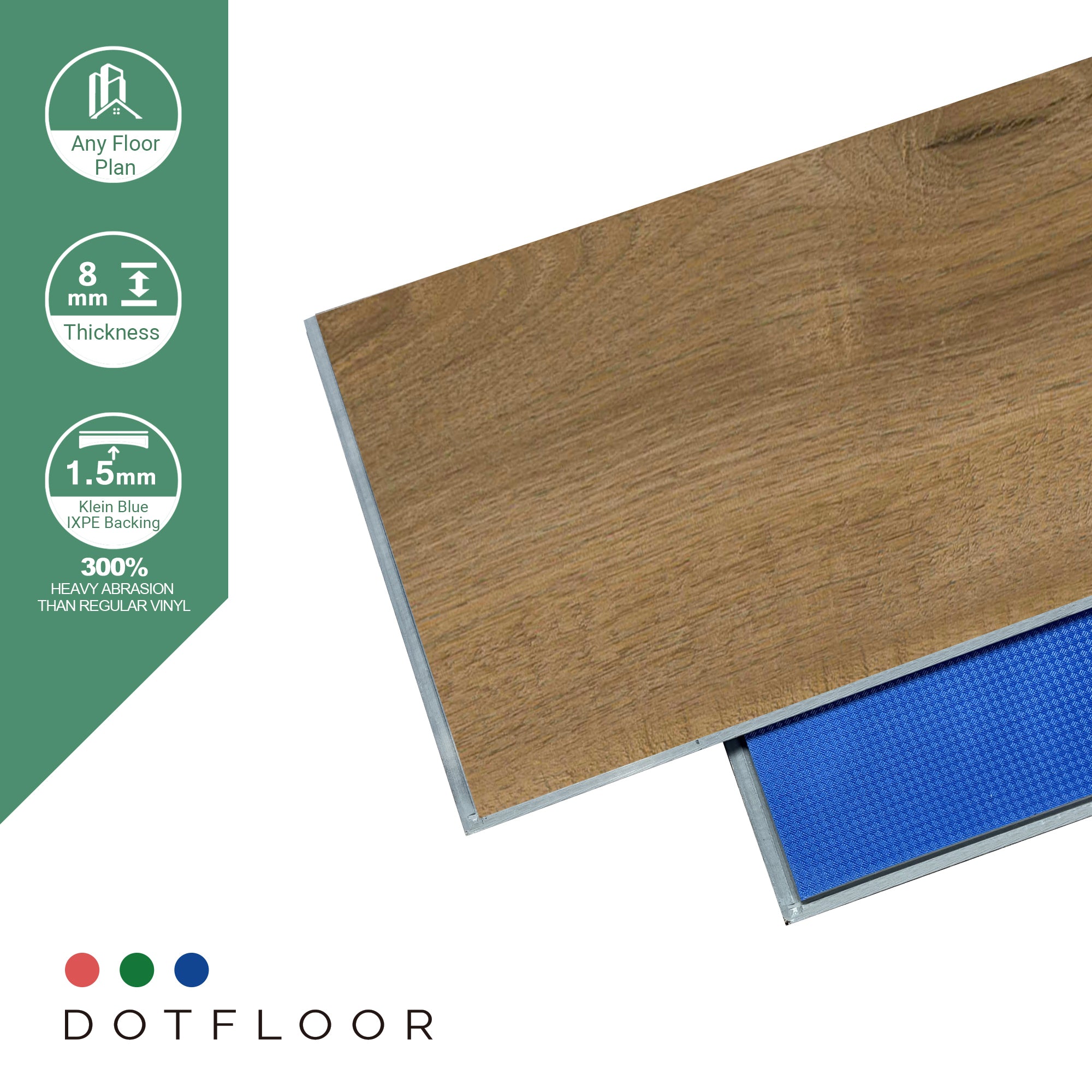 NEW PARLIAMENT 810 Golden Valley 30mil RIGID CORE 62.6''*9''*8mm, Klein Blue IXPE BACK WOOD TEXTURE