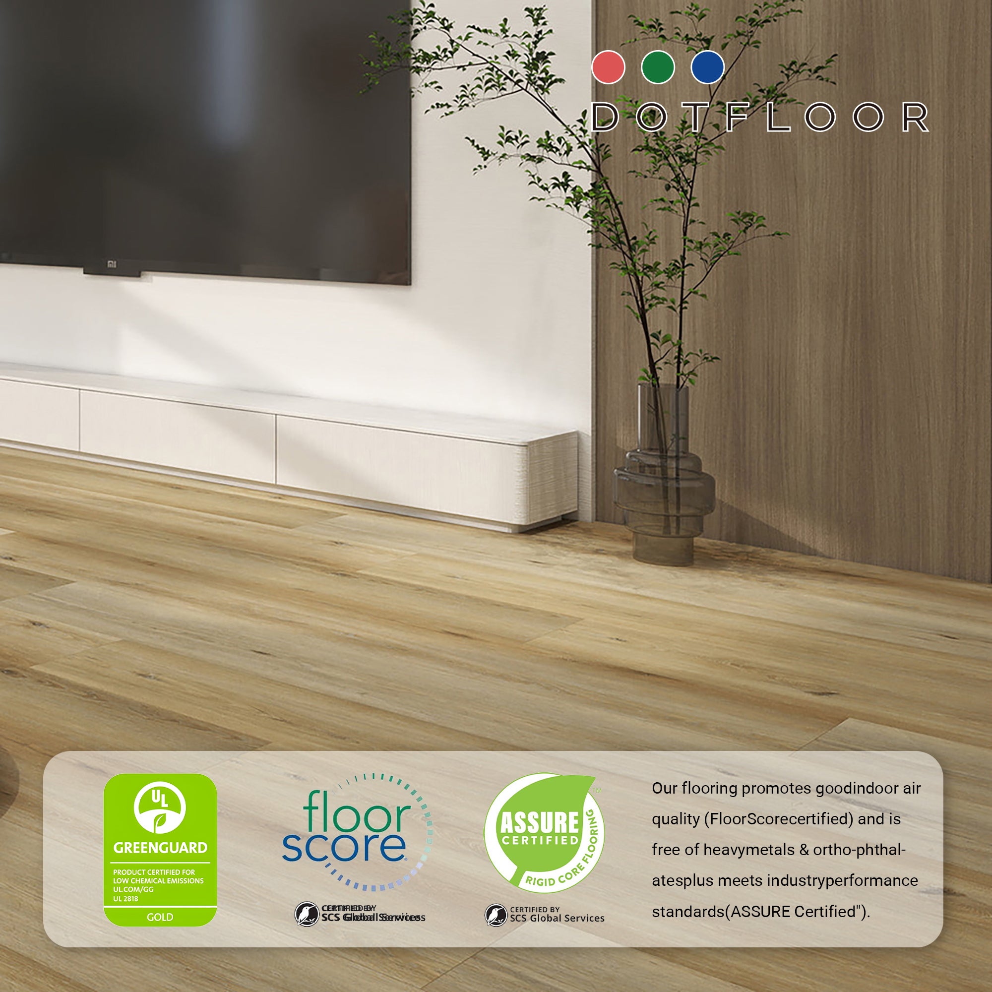 NEW PARLIAMENT 810 Sand Tan 30mil RIGID CORE 62.6''*9''*8mm, Klein Blue IXPE BACK WOOD TEXTURE