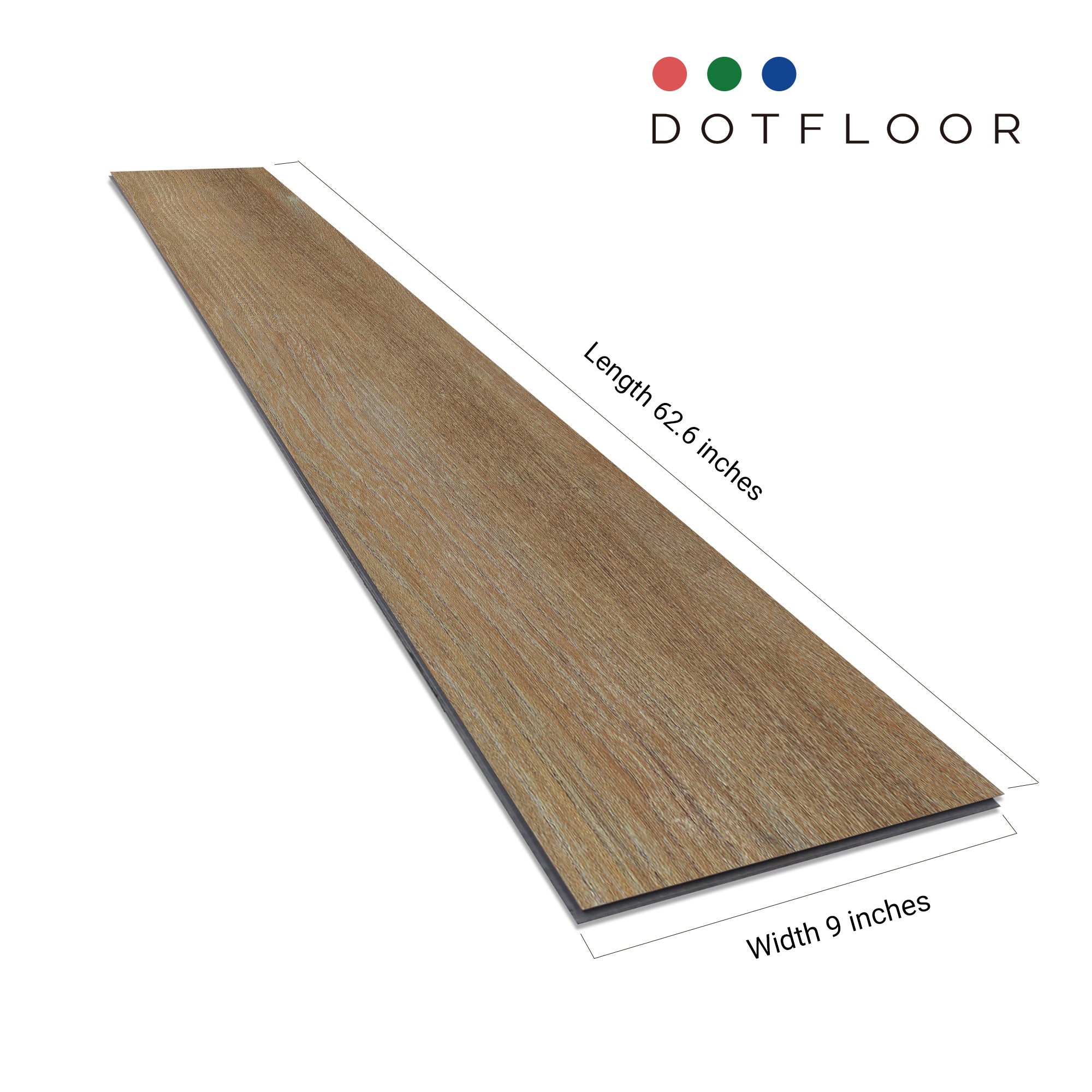 NEW PARLIAMENT 810 Cabana Driftwood 30mil RIGID CORE 62.6''*9''*8mm, Klein Blue - side view