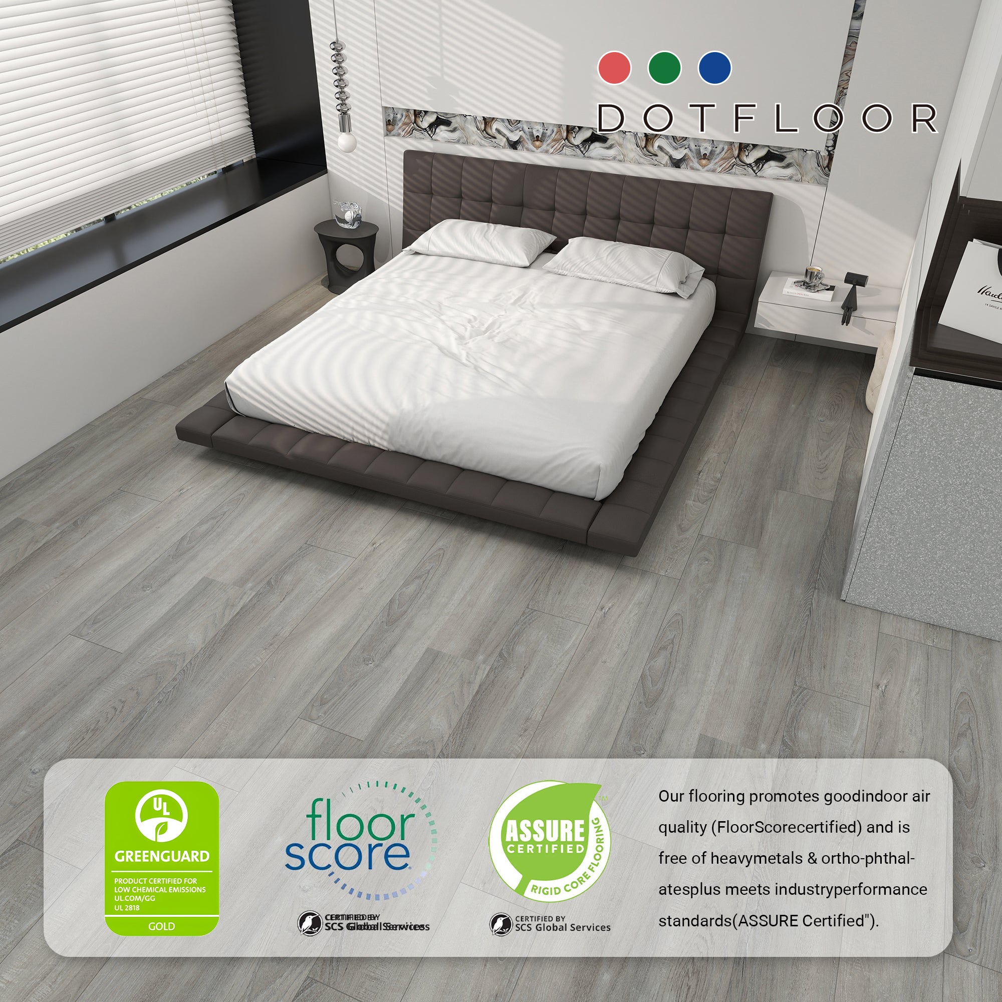 NEW PARLIAMENT 810 Crosstown Traffic 30mil RIGID CORE 62.6''*9''*8mm, Klein Blue - packaging