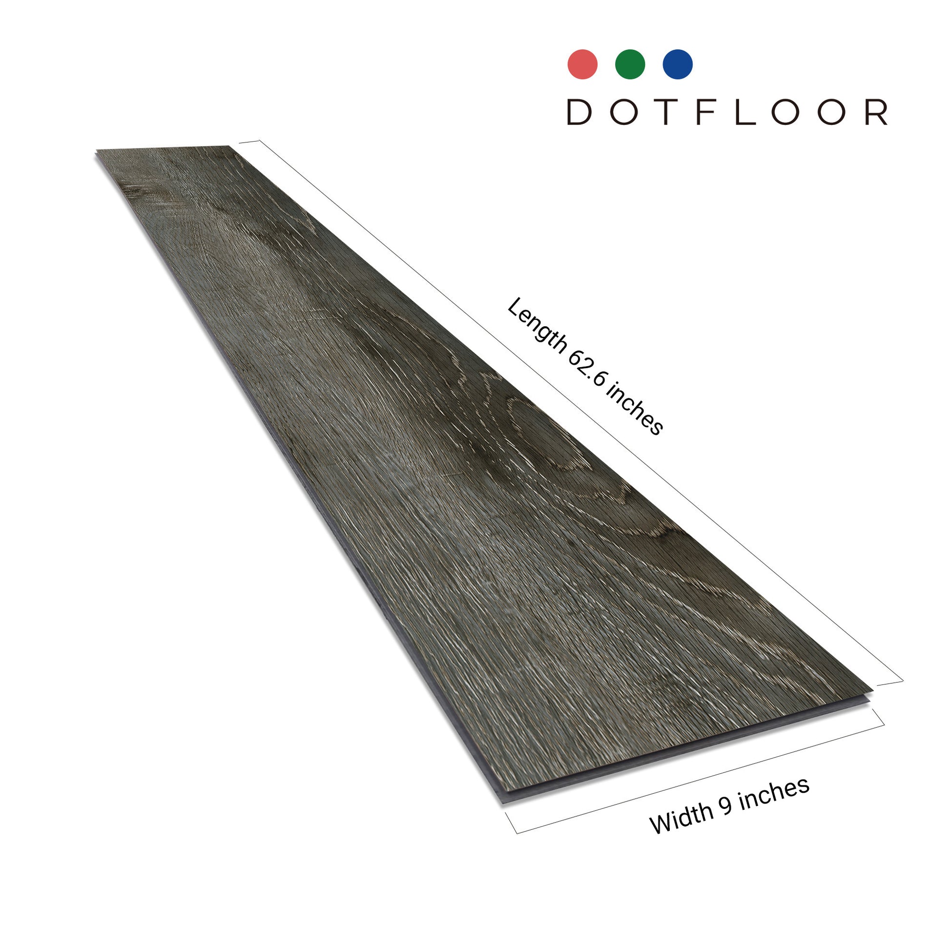 NEW PARLIAMENT 810 Mystic Jungle 30mil RIGID CORE 62.6''*9''*8mm, Klein Blue - side view